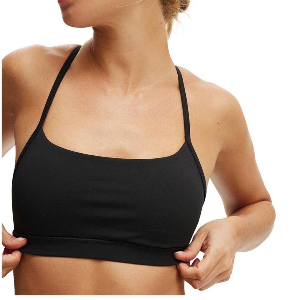 Abercrombie & Fitch Black Sports Bra